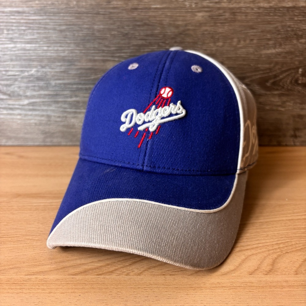 Los Angeles Dodgers Hat Cap Strap Back Boys Blue MLB Baseball Adjustable